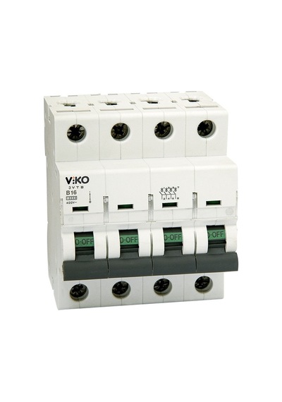 Viko 4vtb-4c63 4x63a C Otomat 4.5ka