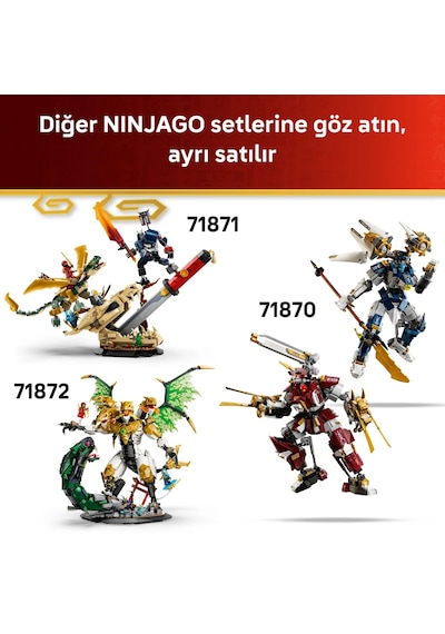 LEGO® NINJAGO® X-1 Ninja Turbo Otomobili 15. Yıl Dönümü 71867 - 14 Yaş Üzeri için Yaratıcı Oyuncak Yapım Seti (691 P)