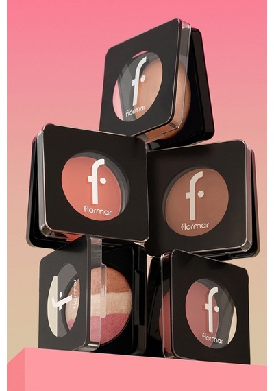 Flormar Mat Bitişli Kompakt Allık - Blush-On - 102 Rose Pink - 8682536051729