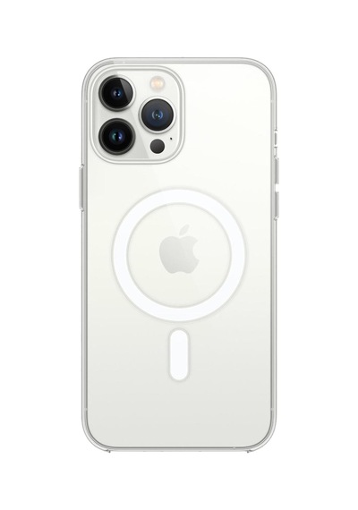 Apple iPhone Uyumlu 14 Pro Max Kılıf Magneticsafe Şeffaf Silikon - Şeffaf Bzsxx00 1