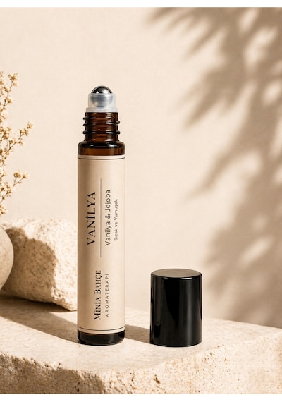 Vanilya Roll - %100 Doğal Vanilya & Jojoba Yağı 10 Ml