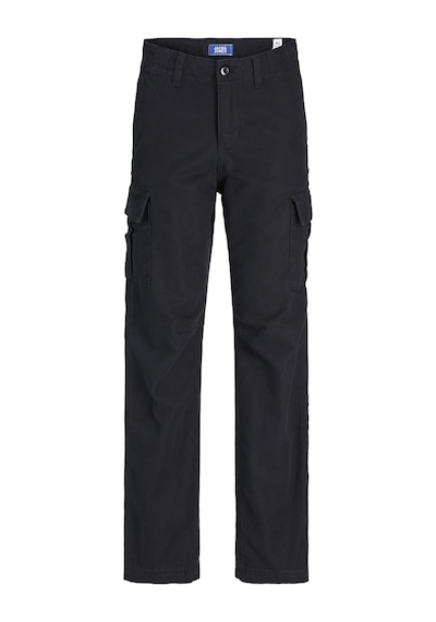 Jack & Jones Çocuk Yandan Cepli Kargo Pantolon- Kane 12258383 Black Siyah Jack & Jones Çocuk Yandan Cepli Kargo Pantolon- Kane 12258383 Black Siyah