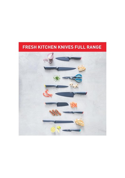 Tr Fresh Kitchen Çok Amaçlı Bıçak 12 Cm + Kılıf, Mutfak Bıçağı, Yumuşak Dokunuşlu, Konforlu, Paslanmaz Çel