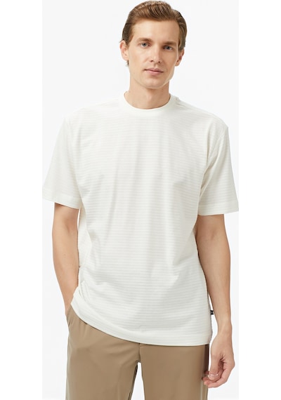 Nautica Erkek Krem Regular Fit Çizgili T-shirtçizgiliv55326t