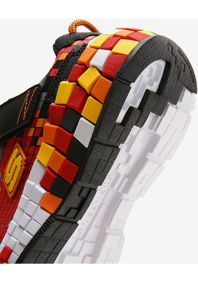 Skechers Megacraft Büyük Erkek Çocuk Siyah Spor Ayakkabı 402182l Bkrd Siyah