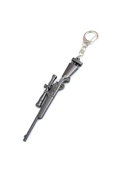 Pubg Metal Gri Keskin Nişancı Tüfeği Anahtarlık