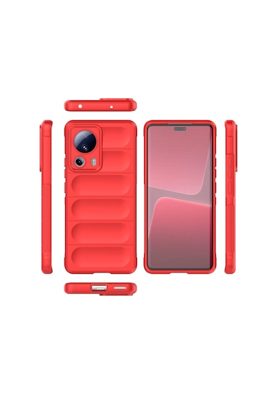 Cosmotex Newface Xiaomi Mi 13 Lite Kılıf Optimum Silikon - Kırmızı
