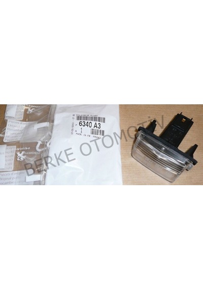 Citroen Peugeot Plaka Lambasi  Ürün 6340A3 197146620