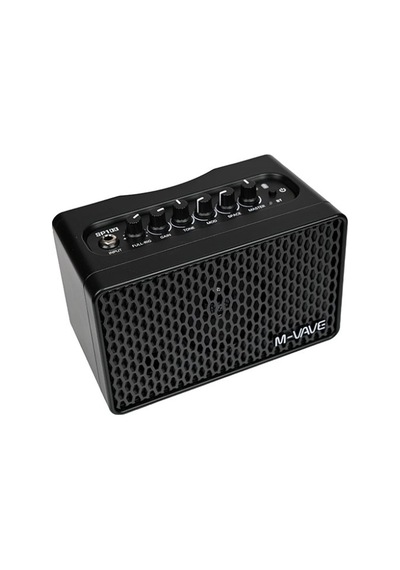 M-vave Sp100 Taşınabilir Bluetooth Lu 10w Elektro Gitar Amfisi Siyah