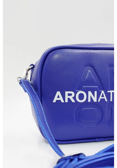 Hüvendo Küçük Boy Crossbody Çapraz Askılı Kadın Omuz Çantası Saks Saks
