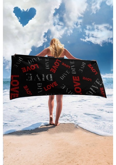 Dive And Love Towel