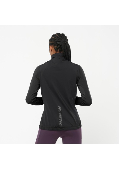 Salomon Lıght Shell Vest Kadın Rüzgarlık Black Lc2155000 Siyah
