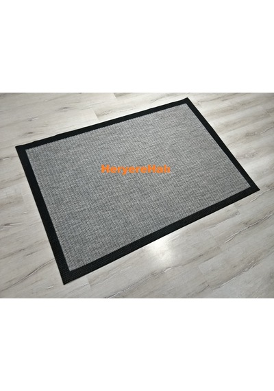Foneks Halı Loris Yeni Nesil Yumuşak Sisal Halı L106sıyah-120x180