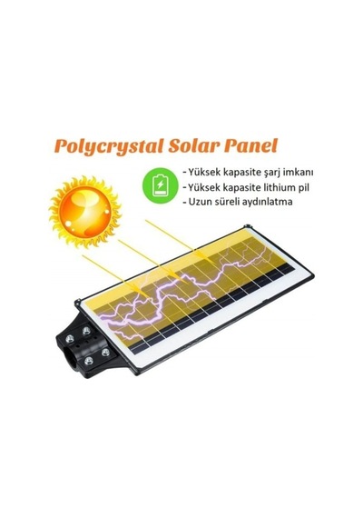 200w Güneş Enerjili Solar Sokak Aydınlatma Lambası Ct-4640