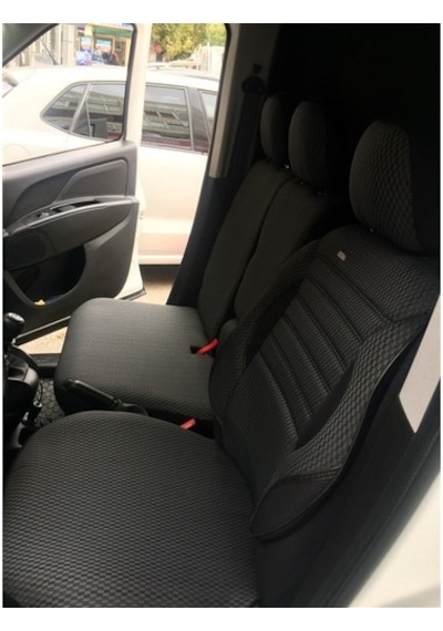 Fiat Doblo Cargo 2015-2021 Koltuk Kılıfı 2+1 Araca Özel 1. Kalite (139314490)