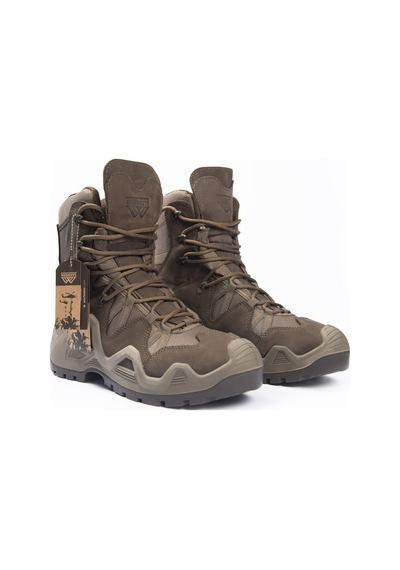 Warboots Nubuk Deri Waterproof-Haki Çok Renkli