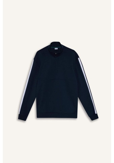 Defacto Standart Fıt Sweatshirt G8676ax25wnnv253 Lacivert-nv253