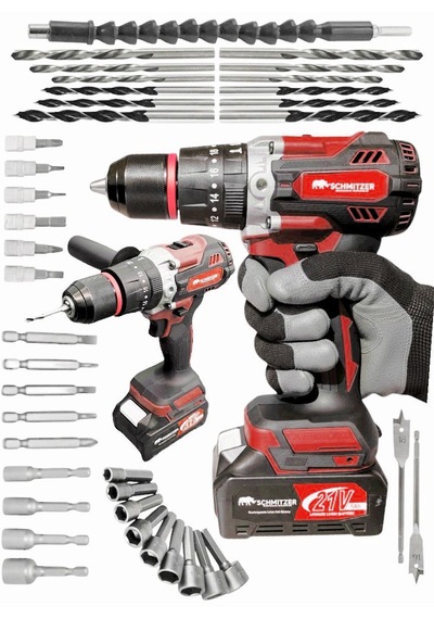 Schmıtzer 6lıset-k Set Pro 21v 43 Parça Şarjlı Hilti Matkap Somun Sökme Taşlama Dekupaj Dairesel Testere