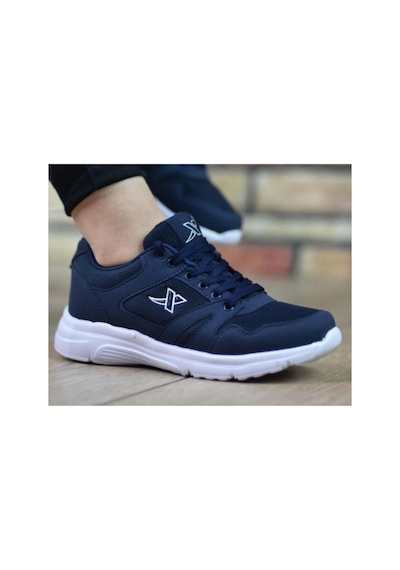 Xstep Unisex Lacivert Spor Ayakkabı Lacivert-beyaz