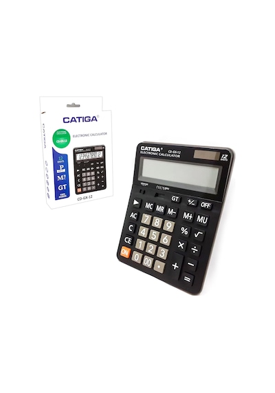 Catiga CD-GX-12 Elektronik 12 Hane Hesap Makinesi