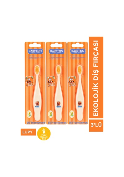 Ekolojik Diş Fırçası 3'lü Set Lupy