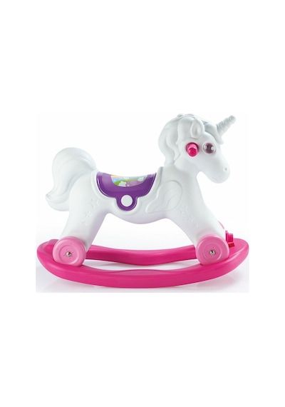 2509 Tekerlekli Unicorn Sallanan At -dolu