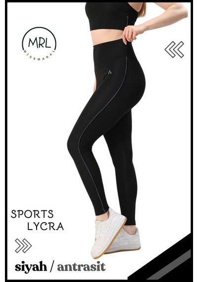 Missmaral Kadın Yüksek Bel Toparlayıcı Spor Tayt Siyah / Antrasit Şerit Detaylı Lycralı Dalgıç 1041 Siyah Antrasit - 690831555 Siyah Antrasit Missmaral Kadın Yüksek Bel Toparlayıcı Spor Tayt Siyah / Antrasit Şerit Detaylı Lycralı Dalgıç 1041 Siyah Antrasit - 690831555 Siyah Antrasit