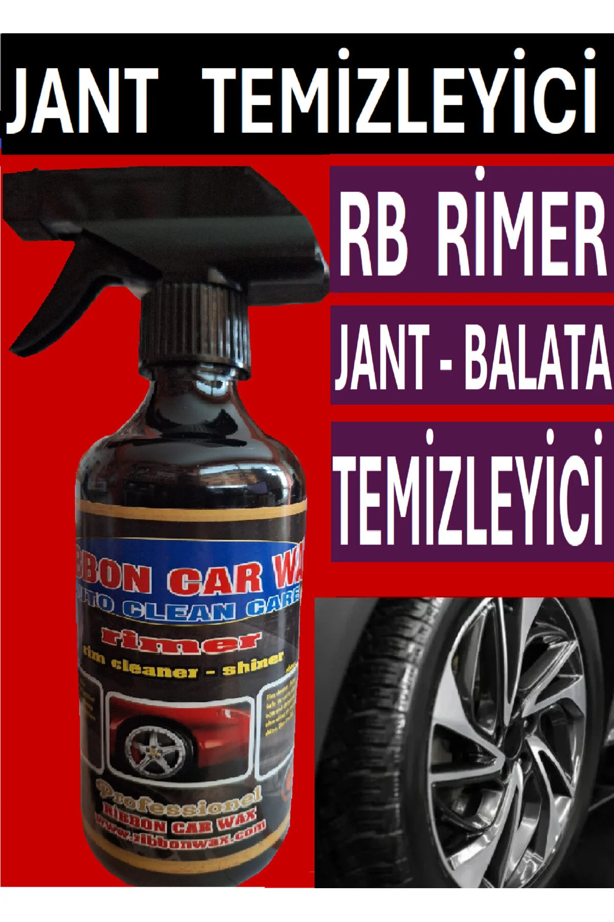 Rb Rimer Jant Temizleyici Parlatıcı 500 Ml