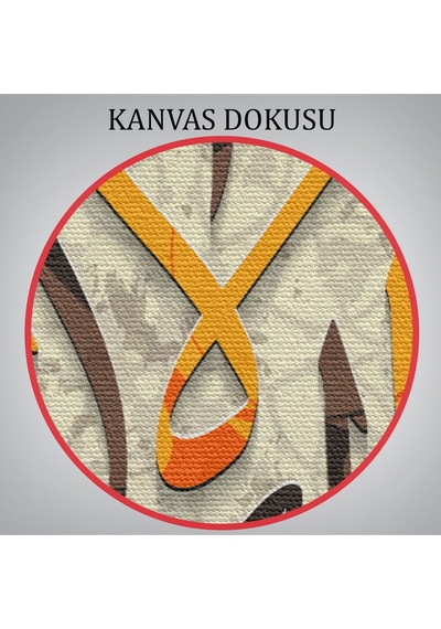 Allah'tan Başka İlah Yoktur Hz Muhammed Onun Kulu Ve Elçisidir Duvar Tablosu-3265