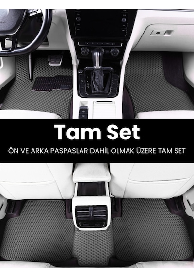 Honda-crv 2- 2002-2006 İçin Eva İç Paspas Takımı Metal Topukluk Dahil