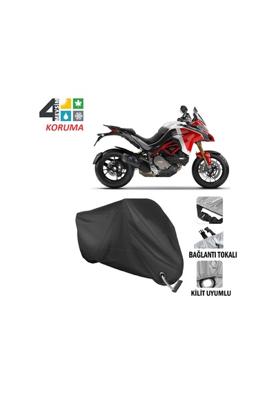 Ducati Multistrada 1260 Pikes Peak Motosiklet Branda(Kilit Uy-Siy