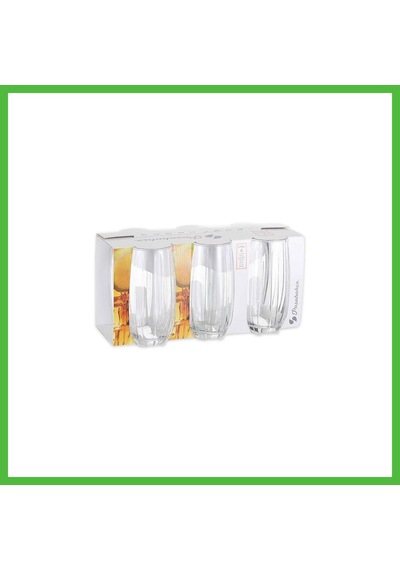 Vaveni 420405 6lı Kısa Linka Bardak Arz Çok Renkli