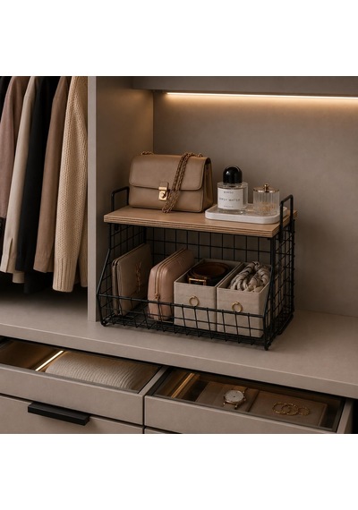 Orret Home Ahşap Raflı Metal Sepet Baharatlık, Meyvelik Sebzelik, Banyo Organizeri, Üst Üste Takılabilir Tezgah Üstü Düzenleyici, Duvara Monte Edilebi Siyah Orret Home Ahşap Raflı Metal Sepet Baharatlık, Meyvelik Sebzelik, Banyo Organizeri, Üst Üste Takılabilir Tezgah Üstü Düzenleyici, Duvara Monte Edilebi Siyah