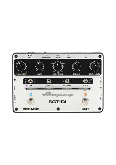 Ampeg Sgt-dı Dı-box Ve Bass Preamp Pedal