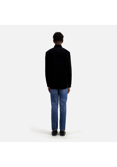 The Kooples Erkek Straıght Fıt Baskılı Siyah Gömlek