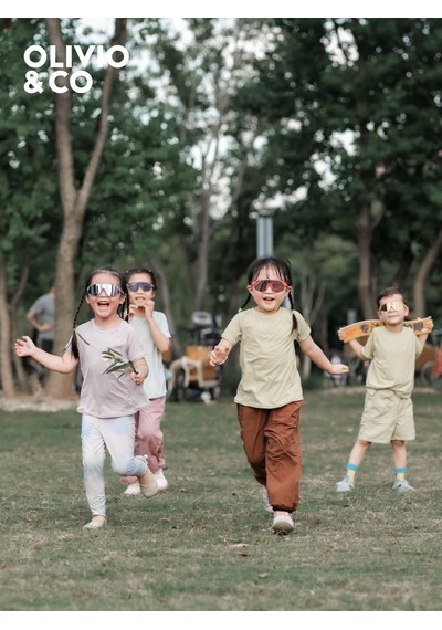 Olivio&co Sport Tam Çerçeveli Junior Güneş Gözlüğü - Ocean Fantasy Mavi