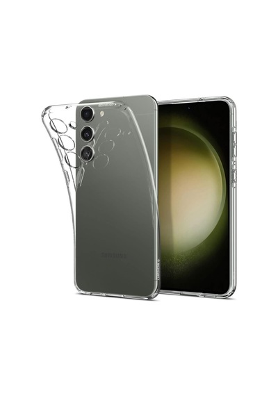 Spigen Galaxy S23 Plus İle Uyumlu Kılıf 4 Tarafı Tam Koruma Crystal Clear Şeffaf