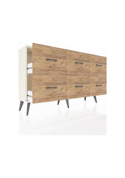 Arges Konsol 6 Çekmeceli 132x30x83 Aytaşı-aytaşı/çam Aytaşı/çam Arges Konsol 6 Çekmeceli 132x30x83 Aytaşı-aytaşı/çam Aytaşı/çam