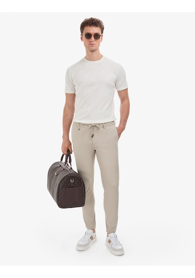 Pierre Cardin Erkek Ekru Tişört 50327857-vr019