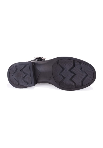 Dagoster Dza07-1004v01 Siyah Rugan Günlük Loafer Kadın Ayakkabı