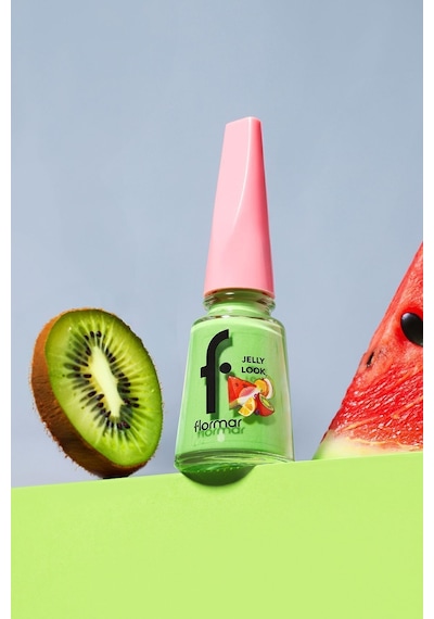 Flormar Juicy Fruits Jelly Look Yüksek Pigmentli & Parlak Bitişli Jel Görünümlü Oje Jl94 Java Banana