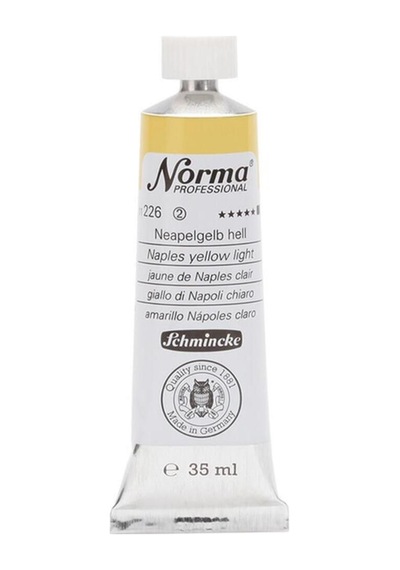 Schmincke Norma Profesyonel Yağlı Boya 35 ML 226 Naples Yellow Light