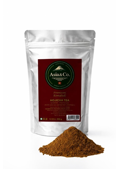 Asia&co Hojicha 250g %100 Saf Kavrulmuş Japon Yeşil Çay