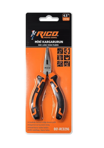Rico Mini Pense Seti Kargaburun Yankeski Kerpeten 4 Parça