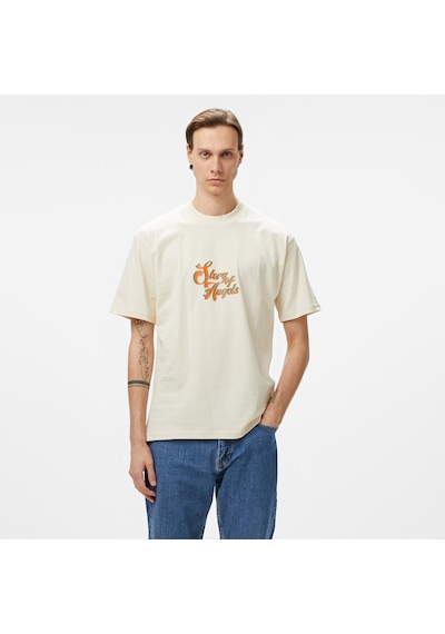 Story Of Angels Soa Ganesha Dream Erkek Krem T-shirt Düz Soa1102 Krem