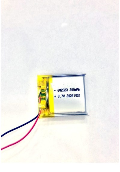 Lipo Polimer 602323 3.7v 300mah Batarya Saat Ve Kulaklık Pili