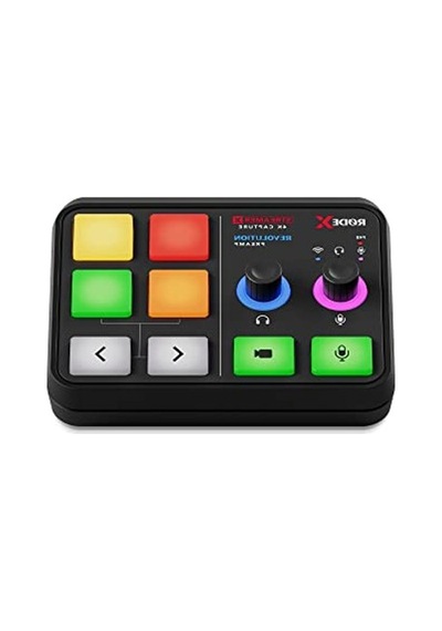 Røde Streamer X Profesyonel Entegre Ses Kartı Ve 4k Video Capture Kartı, Xlr Bağlantılar