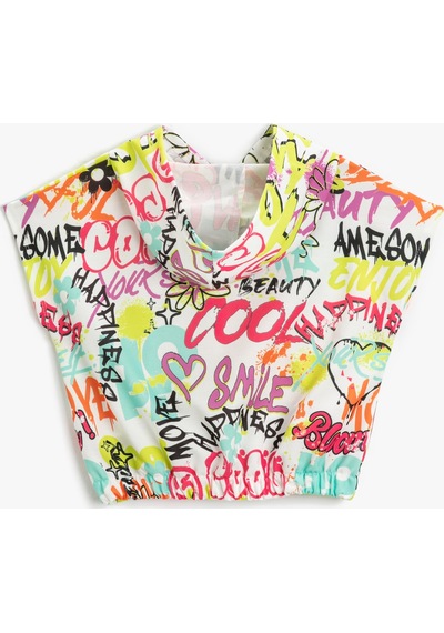 Koton Kolsuz Kapşonlu Sweatshirt Crop Grafiti Baskılı Ekru Desenli 3skg10127ak 3SKG10127AK0D1 Ekru Koton Kolsuz Kapşonlu Sweatshirt Crop Grafiti Baskılı Ekru Desenli 3skg10127ak 3SKG10127AK0D1 Ekru