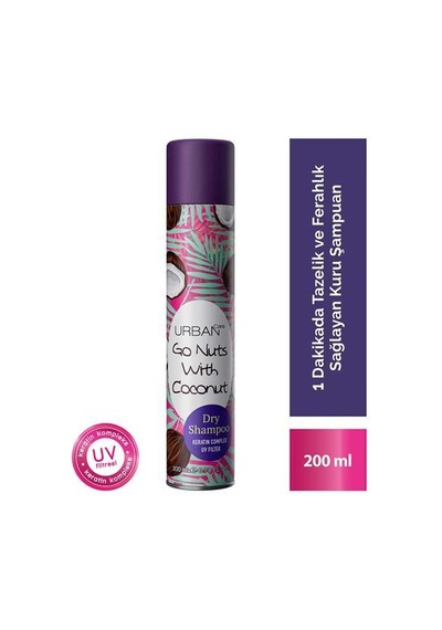 Urban Kuru Şampuan 200ml. Coconut