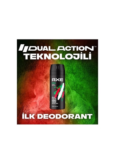 Jenerik 2 Adet Axe Africa Erkek Deodorant Sprey 150 Ml